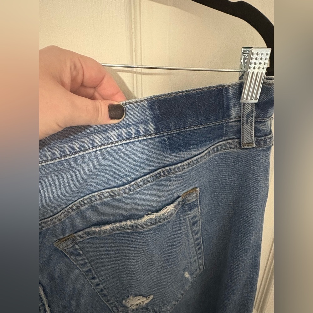 Abercrombie & Fitch 90s Straight Ultra High Rise Jeans – Size 20 (35) - Picture 9 of 12